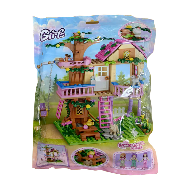 Lego Set City - Friends City Baumhaus Sommerferien-Villa Schloss Bausteine