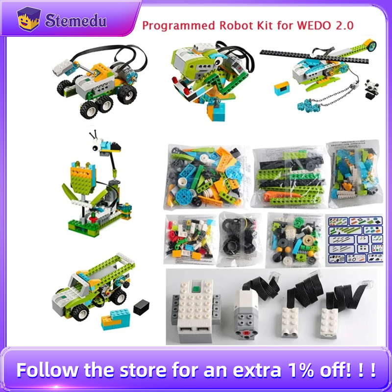 Lego Set Technic - STEM We-do2.0 45300 Core-Programmierkit, kompatibel mit
