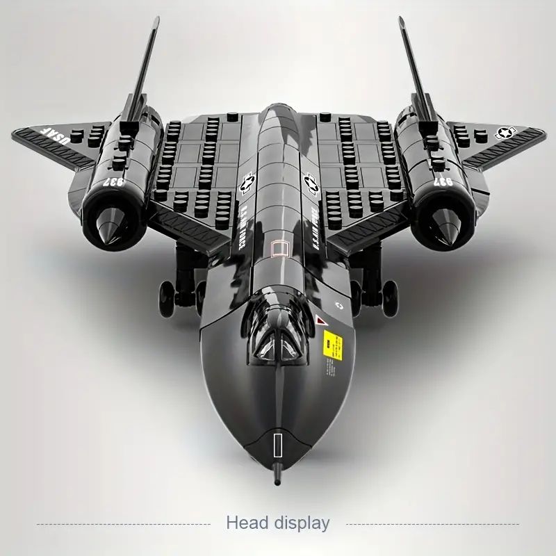 Lego Set Creator - Militär SR-71 Blackbird Aufklärung Flugzeug Raum