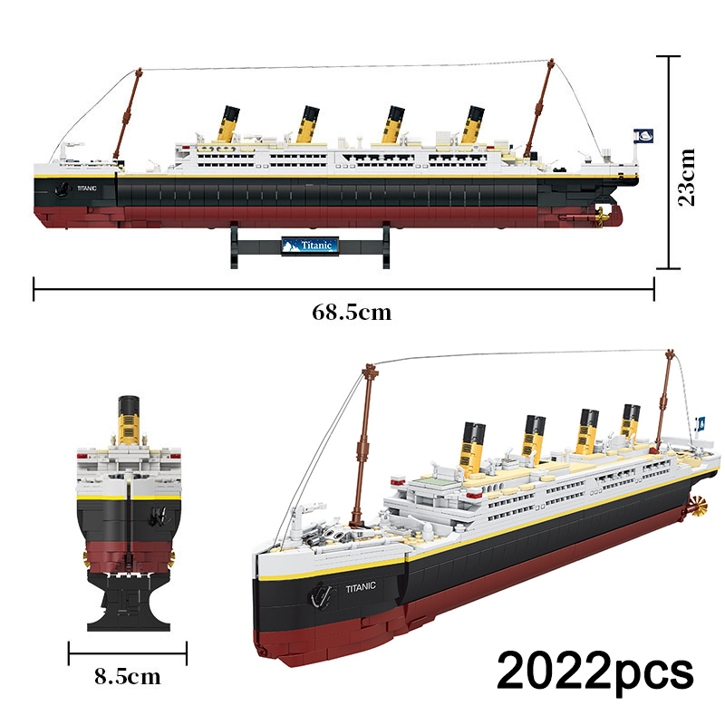 Lego Set City - Kreative Ideen Titanic Modell Kreative Luxus