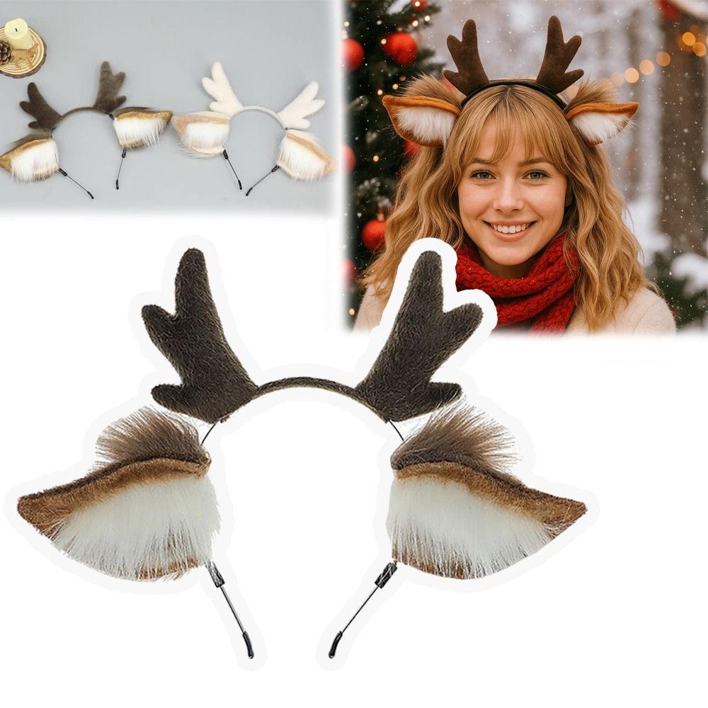 Unisex Hirschohren-Rentiergewe – Reindeer Antlers Headband Bewertung und Preis