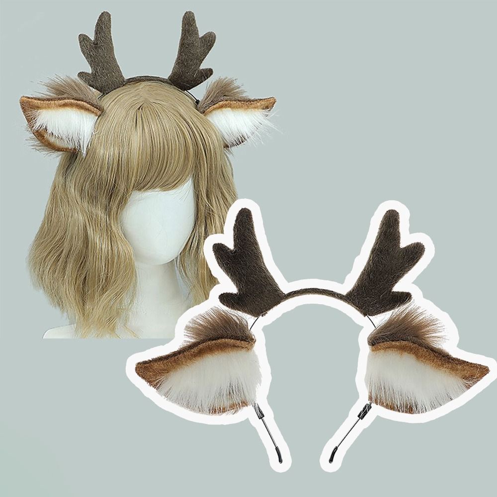 Unisex Hirschohren-Rentiergewe – Reindeer Antlers Headband Bewertung und Preis