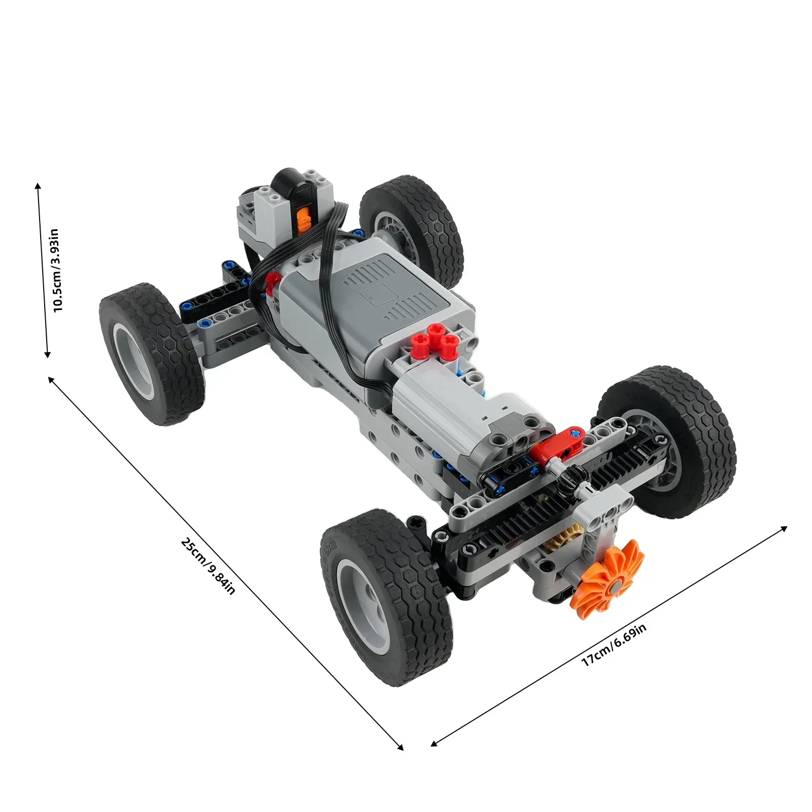 4WD RC Auto Chassis Elektrisch – Lego Set Technic Bewertung und Preis
