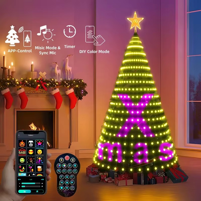 400 LEDs Intelligente Weihnach – Star Tree Topper Bewertung und Preis