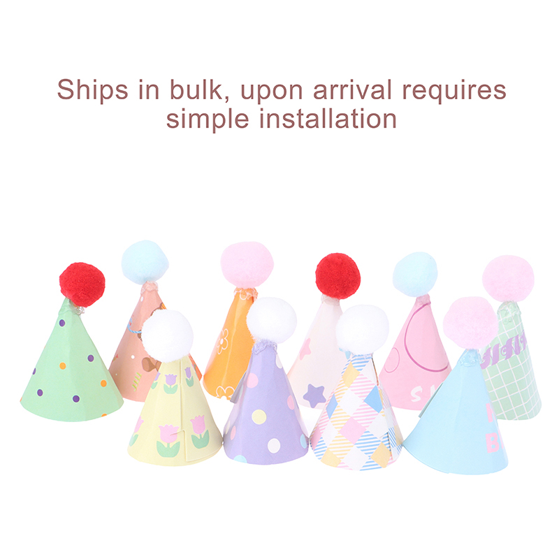 10-teiliges Set DIY Mini-Hüte  – Santa Hat Plush Bewertung und Preis