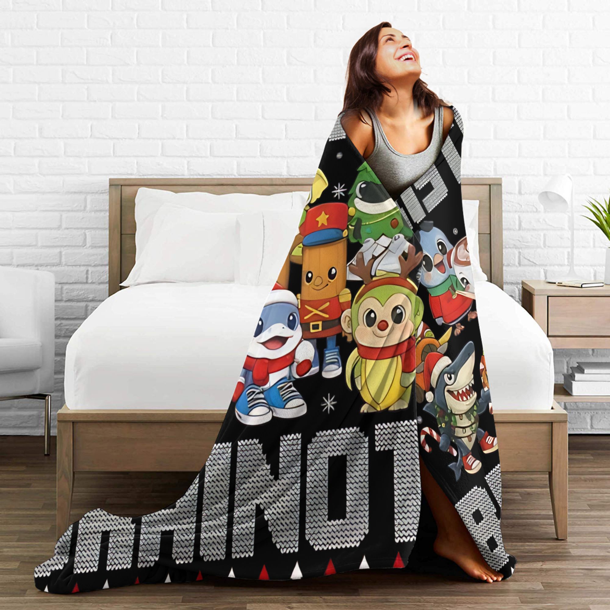 Weihnachten italienische Gehir – Christmas Throw Blanket Bewertung und Preis