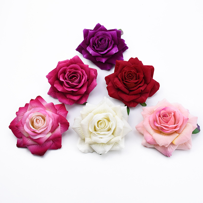 50PCS 10CM Große Rosen Künstli – Christmas Wreath Fake Bewertung und Preis