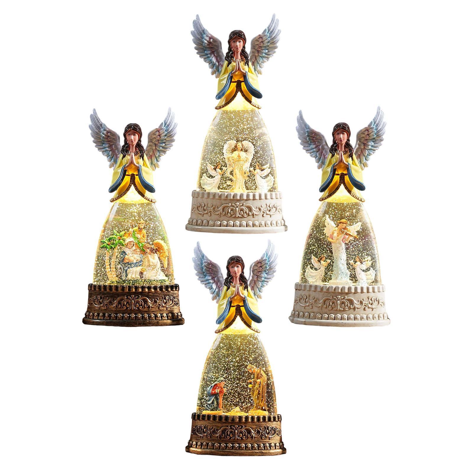 Beleuchtete Engelsfigur, Schne – Snow Globe Musical Bewertung und Preis