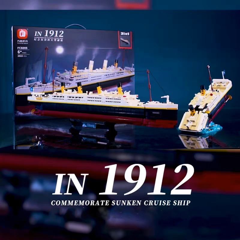 Kreative Ideen Titanic Modell  – Lego Set City Bewertung und Preis