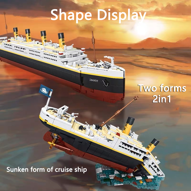 Kreative Ideen Titanic Modell  – Lego Set City Bewertung und Preis