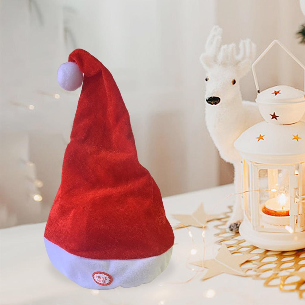 Singen tanzen Weihnachts mütze – Santa Hat Plush Bewertung und Preis