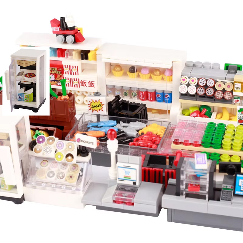MOC City Lebensmittel-Baustein – Lego Set City Bewertung und Preis