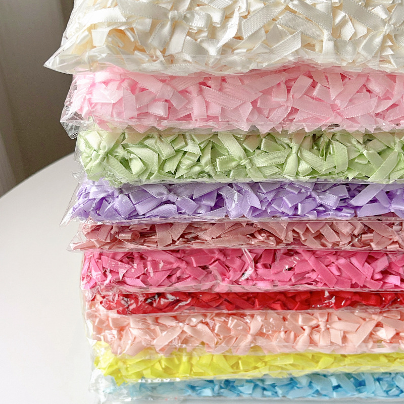 Mehrfarbige Mini-Satinband-Sch – Ribbon Bow Gift Bewertung und Preis