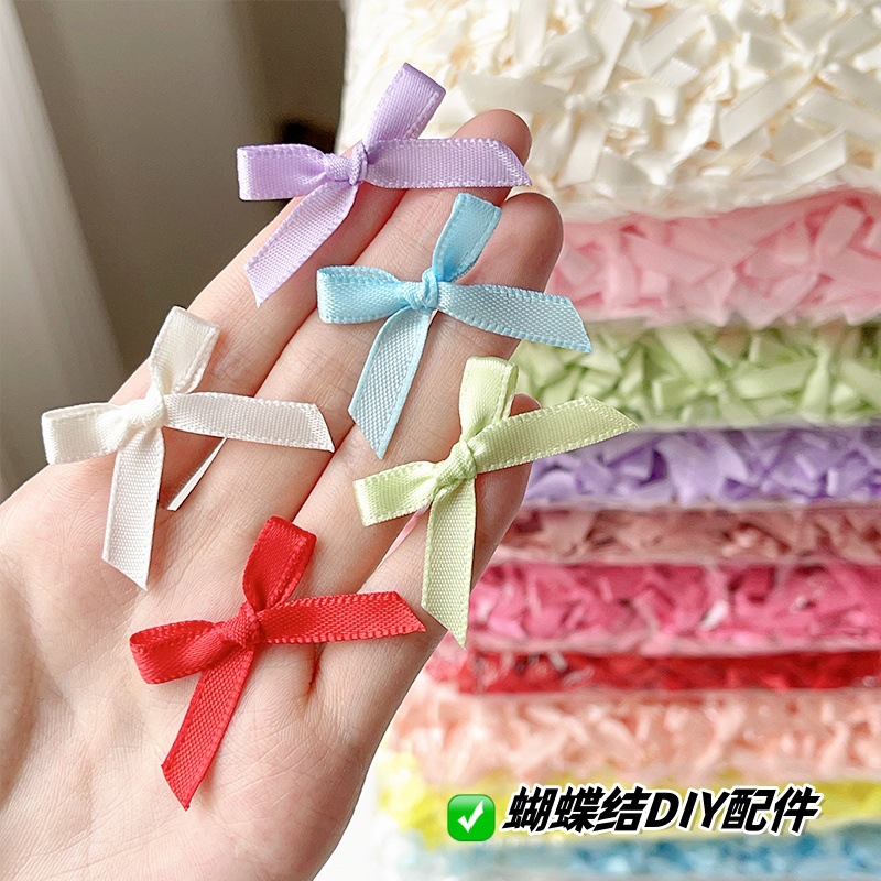 Mehrfarbige Mini-Satinband-Sch – Ribbon Bow Gift Bewertung und Preis