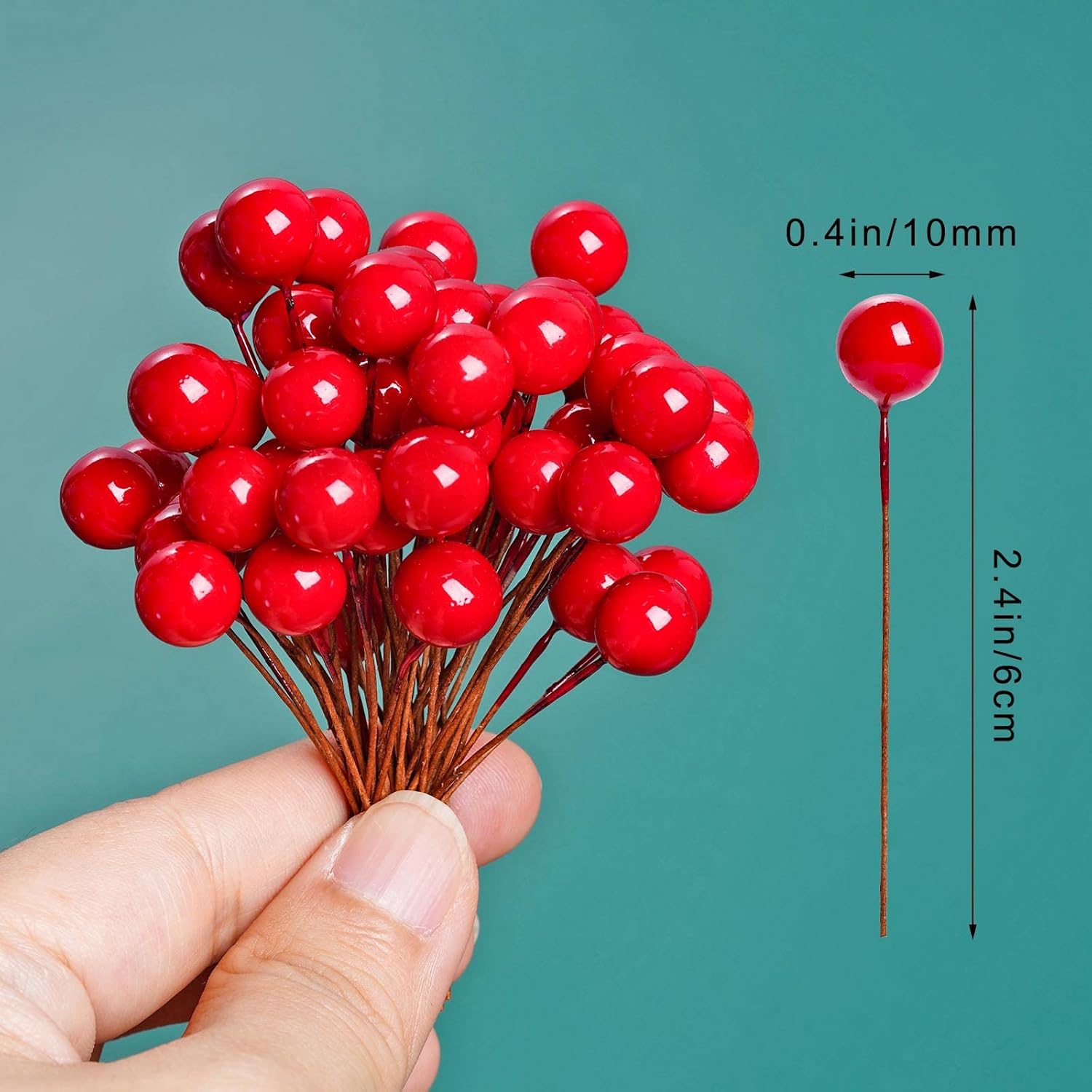 Künstliche Stechpalmen-Beeren, – Christmas Wreath Fake Bewertung und Preis