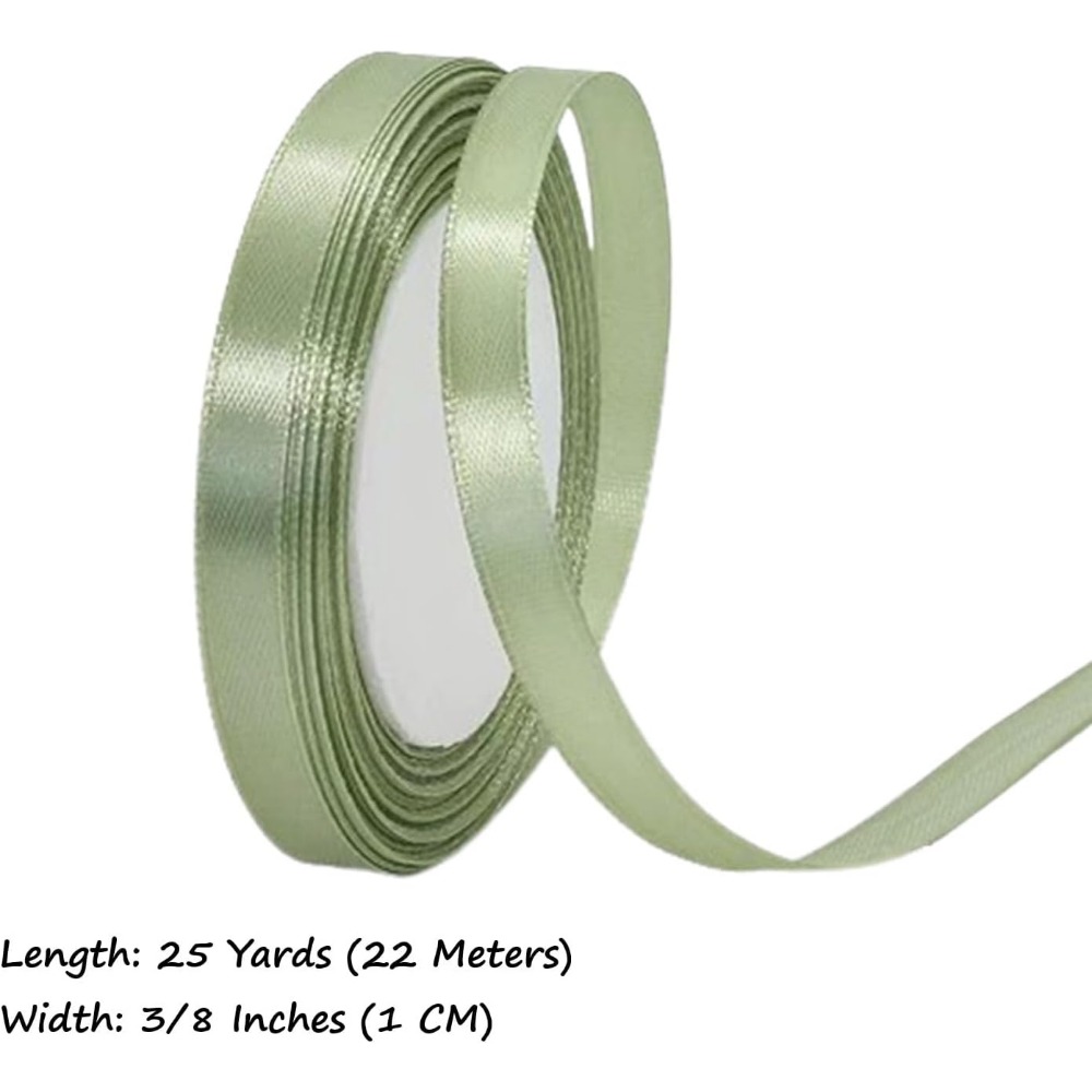 3/8 Zoll x 25 Yards Salbeigrün – Ribbon Bow Gift Bewertung und Preis