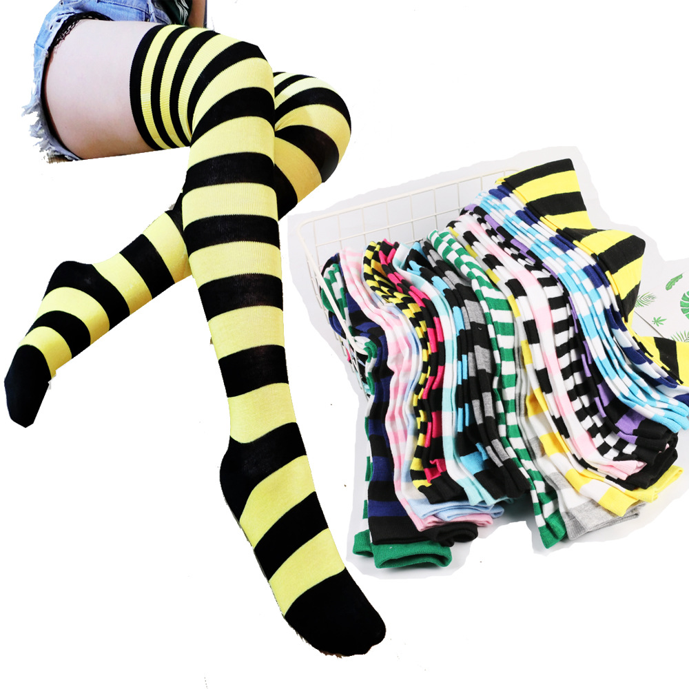 Breite gestreifte Strümpfe für – Christmas Stocking Hanging Bewertung und Preis