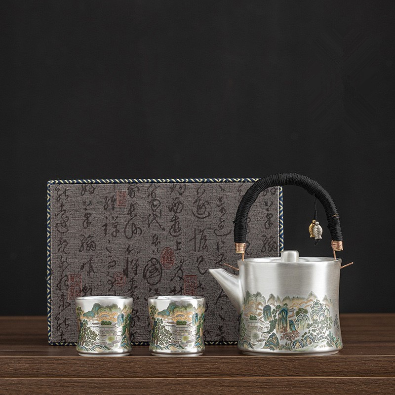 PYH Liu Yin Ein-Topf-Zwei-Tass – Gift Box Wrap Set Bewertung und Preis